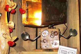 Exposition d'objets de deco en bois et métal - Créa Ptits Clous