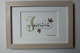 Atelier de création calligraphie et enluminure_Le Château-d'Oléron