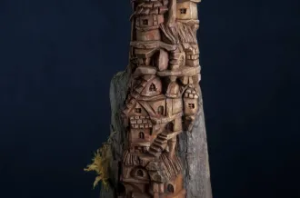 Exposition de sculptures bois - Mathieu Dupuy