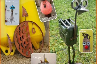 Expoisition de sculptures récup' - Thierry GARDAIS