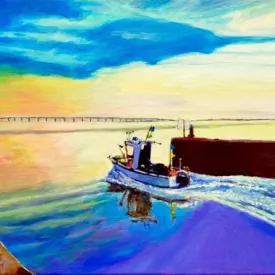 Exposition peinture Donald Eaton_Le Château-d'Oléron
