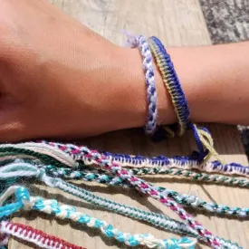 Atelier bracelets en coton_Le Château-d'Oléron