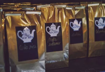 Les sachets de café