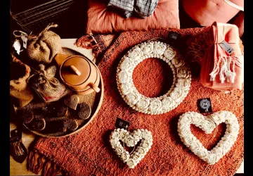 des décorations en coeur