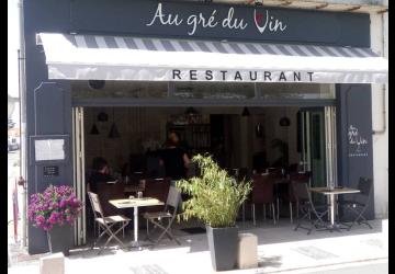 L'entrée du restaurant