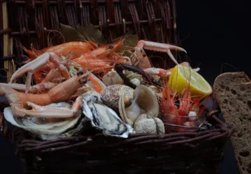 Assiette de fruits de mer