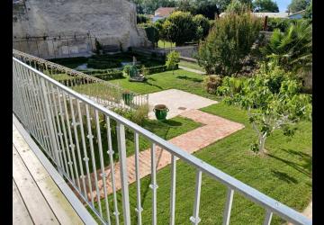 jardin depuis la coursive