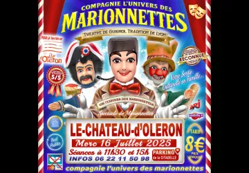 Théâtre de Guignol Au Château - Cie l'Univers des Marionnettes_Le Château-d'Oléron