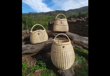 Exposition de vannerie - Muriel LECLERC